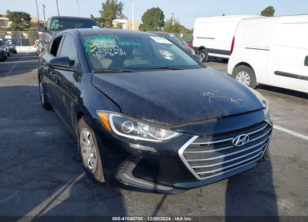 2017 HYUNDAI ELANTRA SE VIN: 5NPD74LF3HH154642
