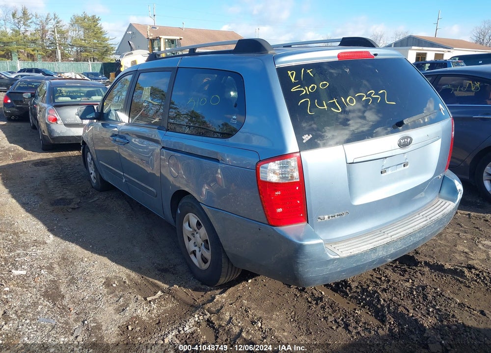 2007 KIA SEDONA LX VIN: KNDMB233776173518