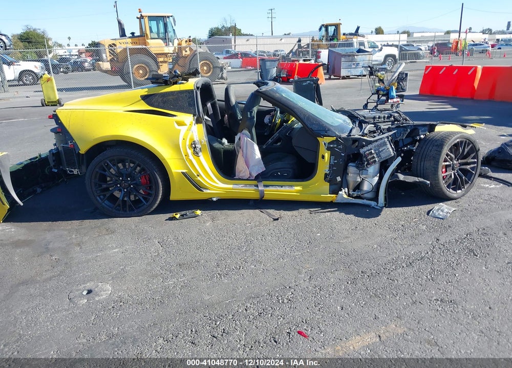 2017 CHEVROLET CORVETTE Z06 VIN: 1G1YS2D67H5601369