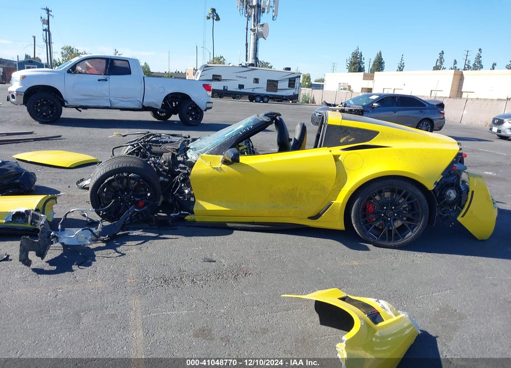 2017 CHEVROLET CORVETTE Z06 VIN: 1G1YS2D67H5601369