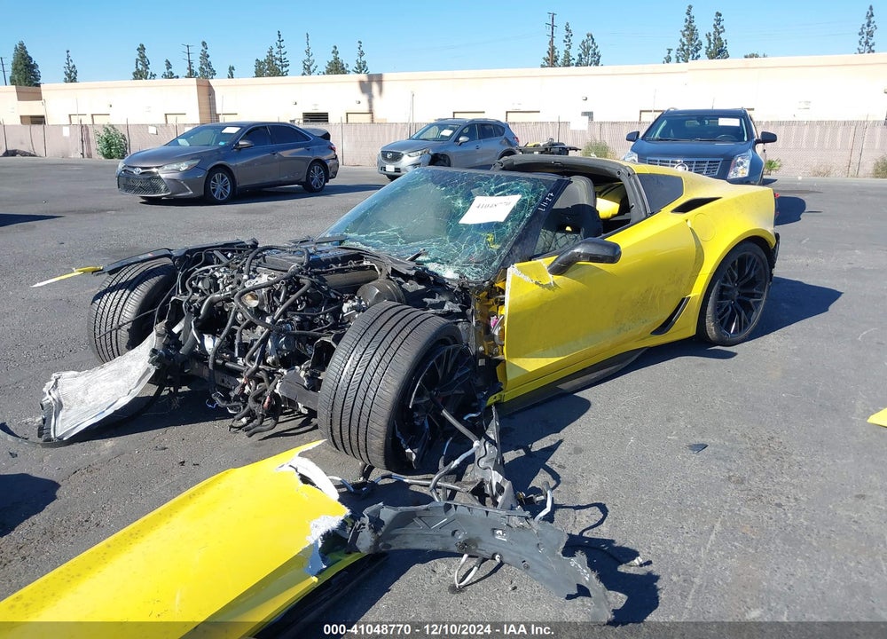 2017 CHEVROLET CORVETTE Z06 VIN: 1G1YS2D67H5601369
