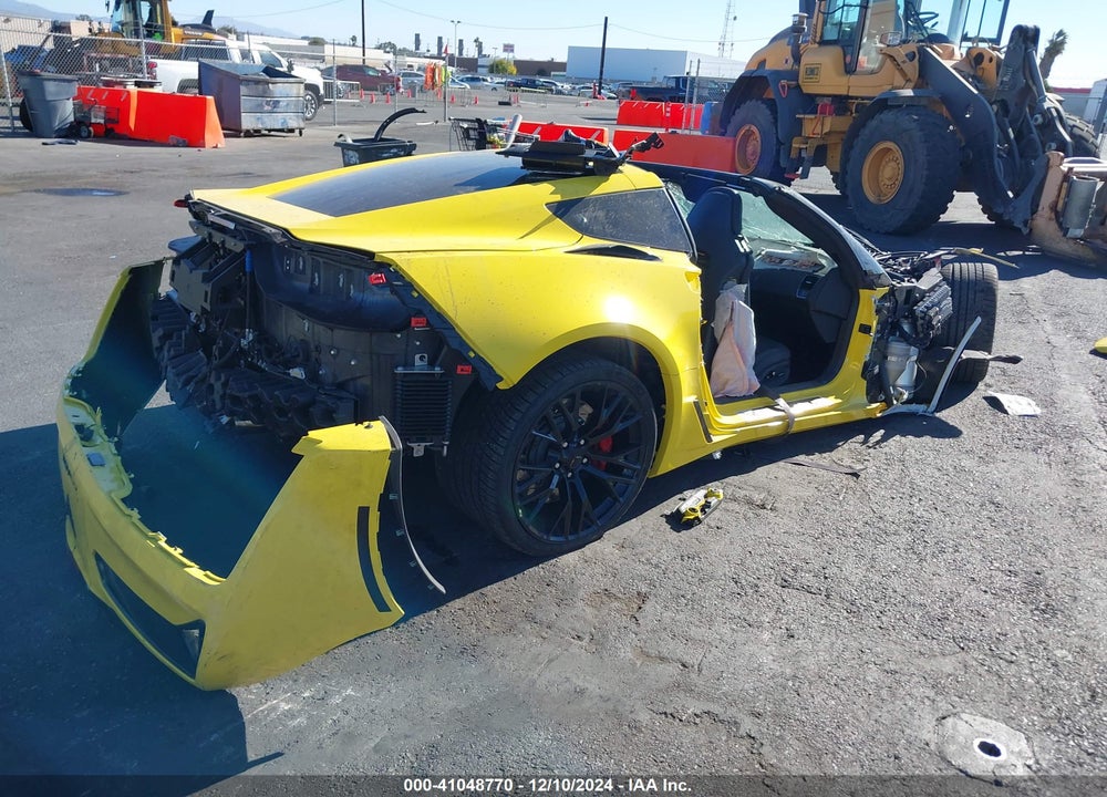 2017 CHEVROLET CORVETTE Z06 VIN: 1G1YS2D67H5601369