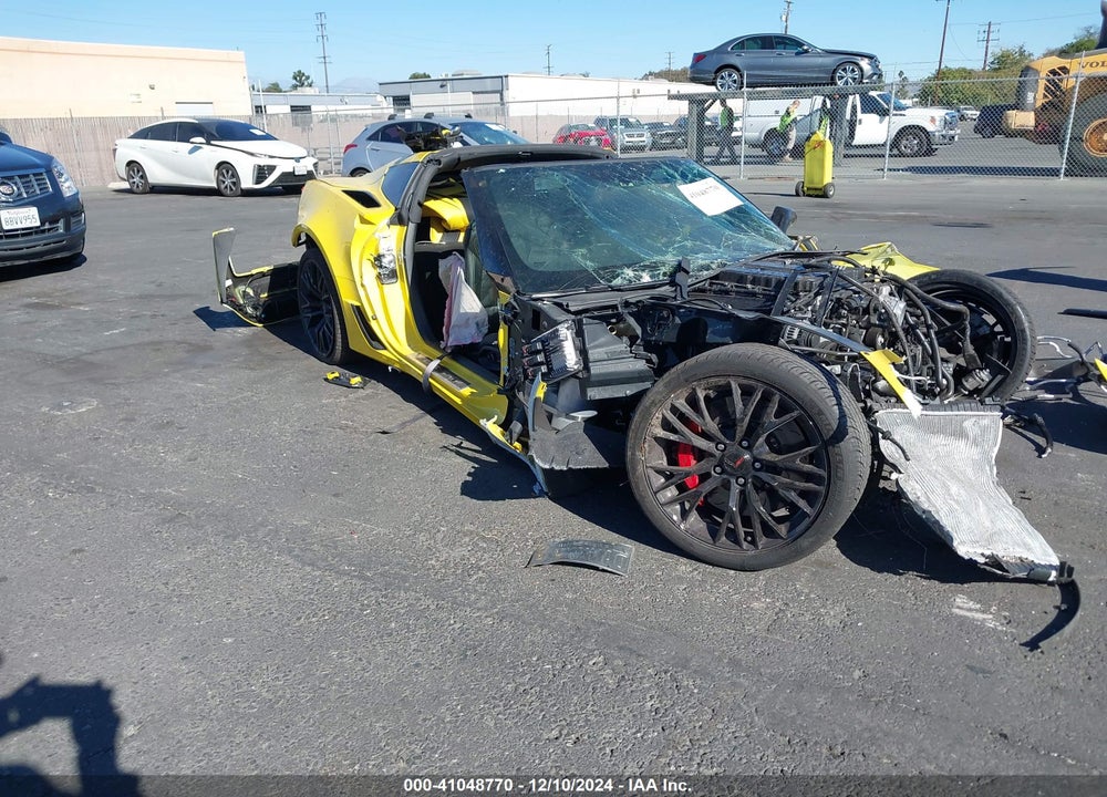 2017 CHEVROLET CORVETTE Z06 VIN: 1G1YS2D67H5601369