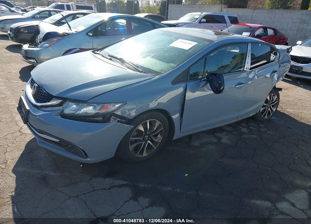2014 HONDA CIVIC VIN: 19XFB2F81EE275565