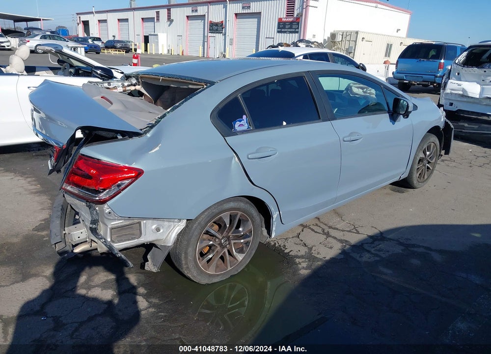 2014 HONDA CIVIC VIN: 19XFB2F81EE275565