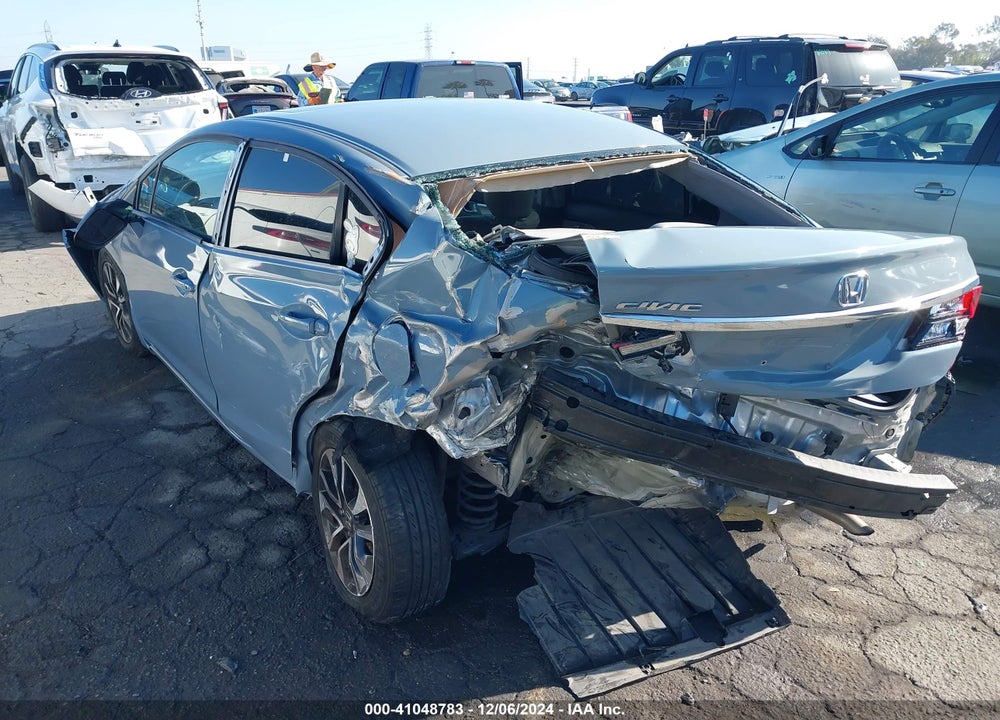 2014 HONDA CIVIC VIN: 19XFB2F81EE275565