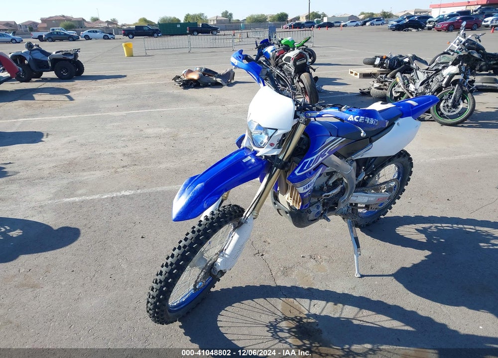 2019 YAMAHA WR450 F VIN: JYACJ2530KA000632