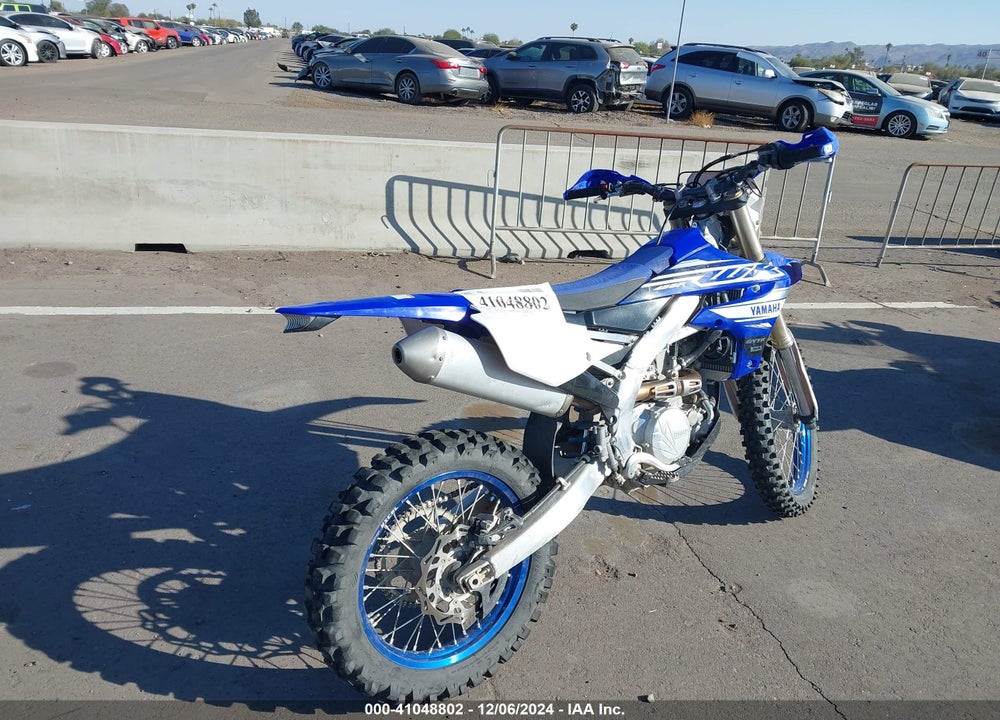 2019 YAMAHA WR450 F VIN: JYACJ2530KA000632