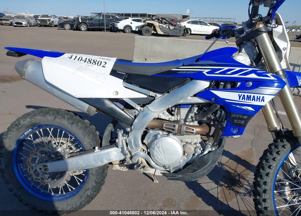 2019 YAMAHA WR450 F VIN: JYACJ2530KA000632