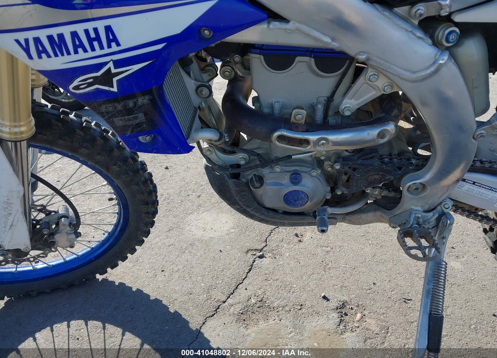 2019 YAMAHA WR450 F VIN: JYACJ2530KA000632