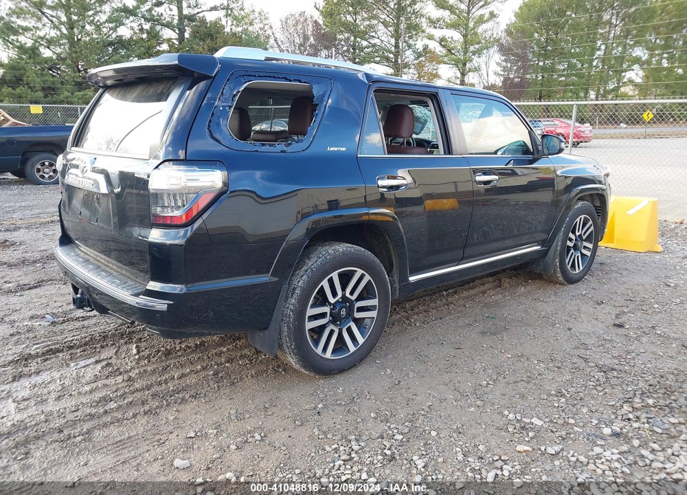 2020 TOYOTA 4RUNNER LIMITED VIN: JTEZU5JRXL5216284