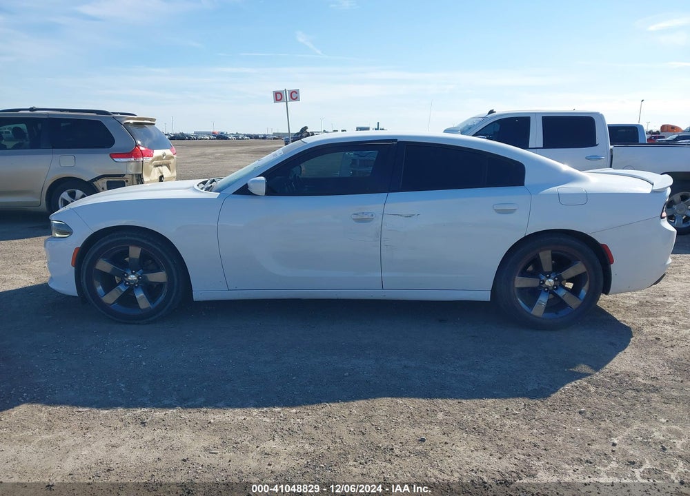 2016 DODGE CHARGER SXT VIN: 2C3CDXHG6GH237274