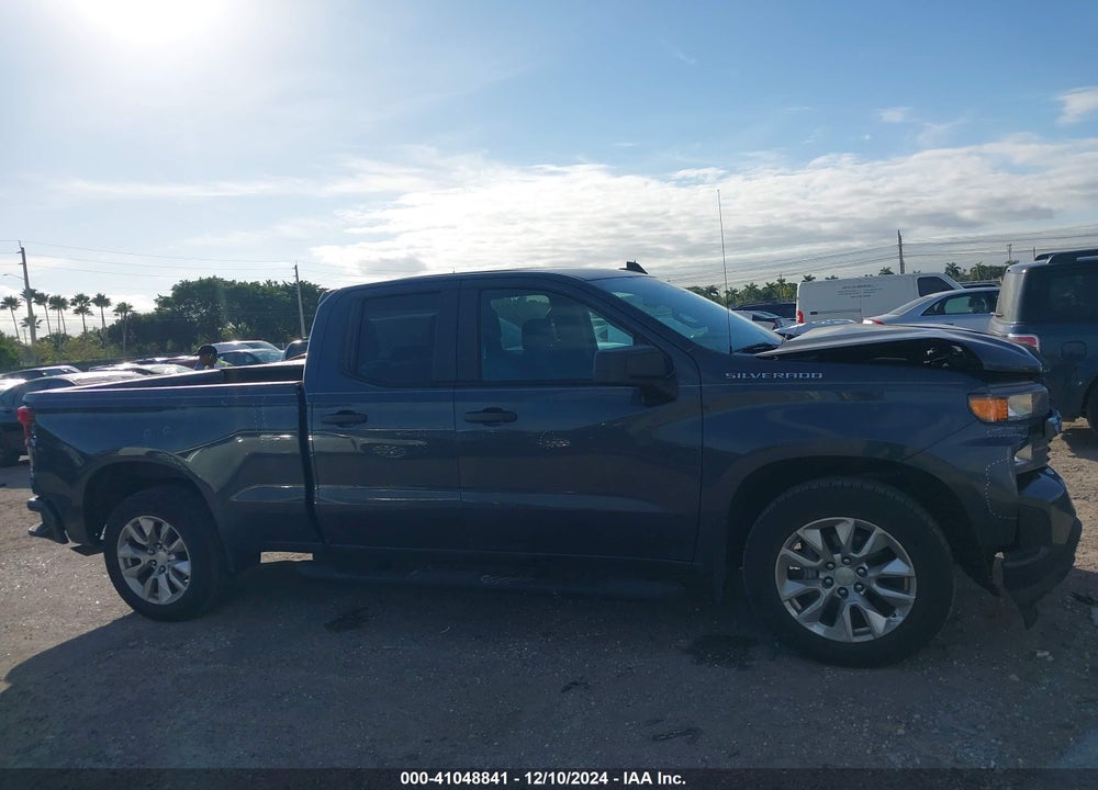 2021 CHEVROLET SILVERADO 1500 2WD STANDARD BED CUSTOM VIN: 1GCRWBEKXMZ111202