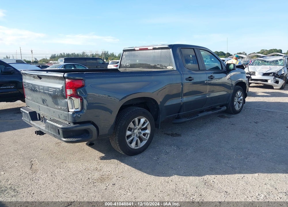 2021 CHEVROLET SILVERADO 1500 2WD STANDARD BED CUSTOM VIN: 1GCRWBEKXMZ111202