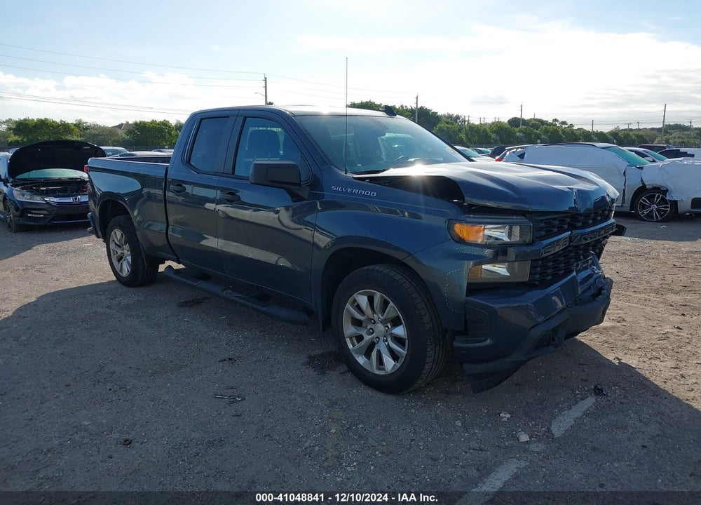 2021 CHEVROLET SILVERADO 1500 2WD STANDARD BED CUSTOM VIN: 1GCRWBEKXMZ111202