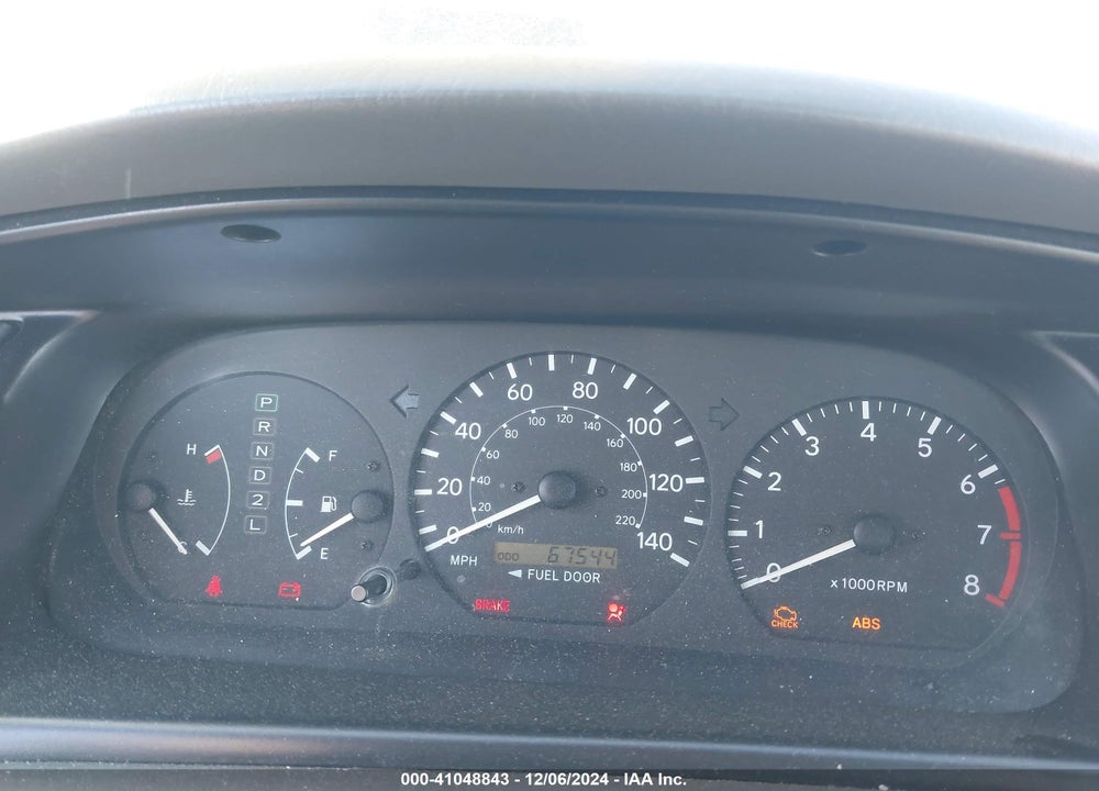 2000 TOYOTA CAMRY LE V6 VIN: JT2BF22K2Y0241743