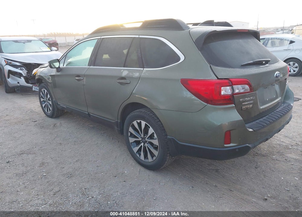 2017 SUBARU OUTBACK 2.5I LIMITED VIN: 4S4BSANC9H3284424