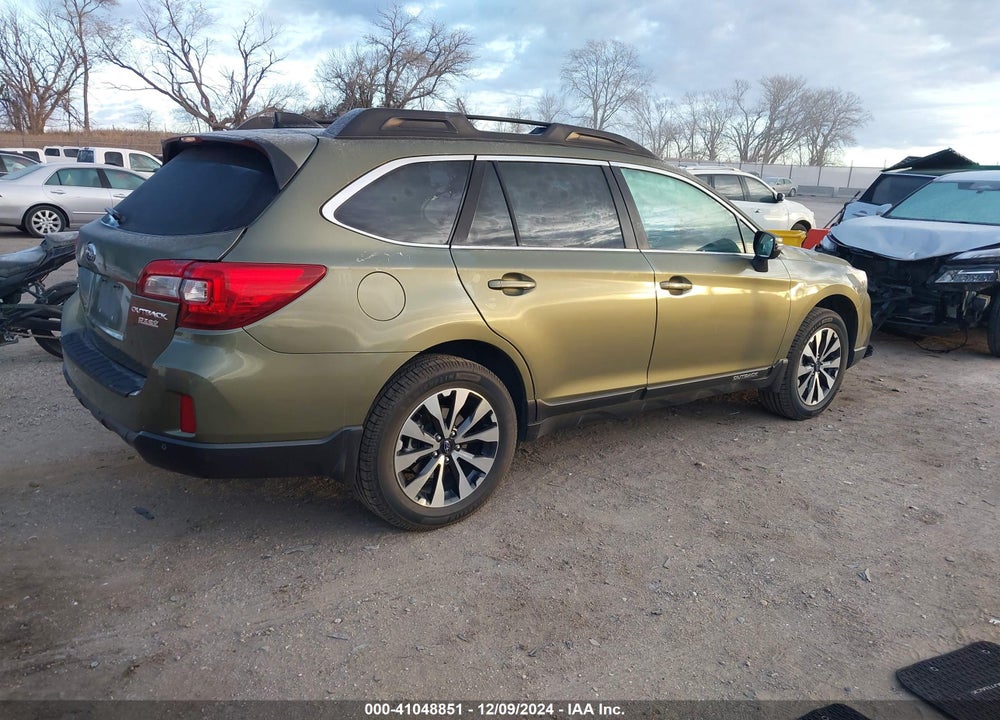 2017 SUBARU OUTBACK 2.5I LIMITED VIN: 4S4BSANC9H3284424