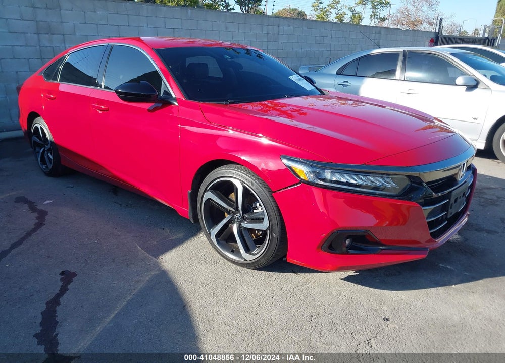 2022 HONDA ACCORD SPORT SPECIAL EDITION VIN: 1HGCV1F49NA020409