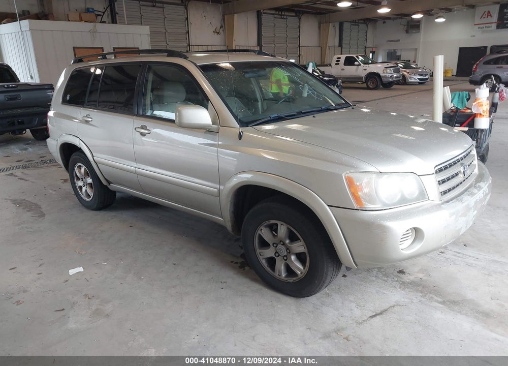 2002 TOYOTA HIGHLANDER VIN: JTEGD21A320029044