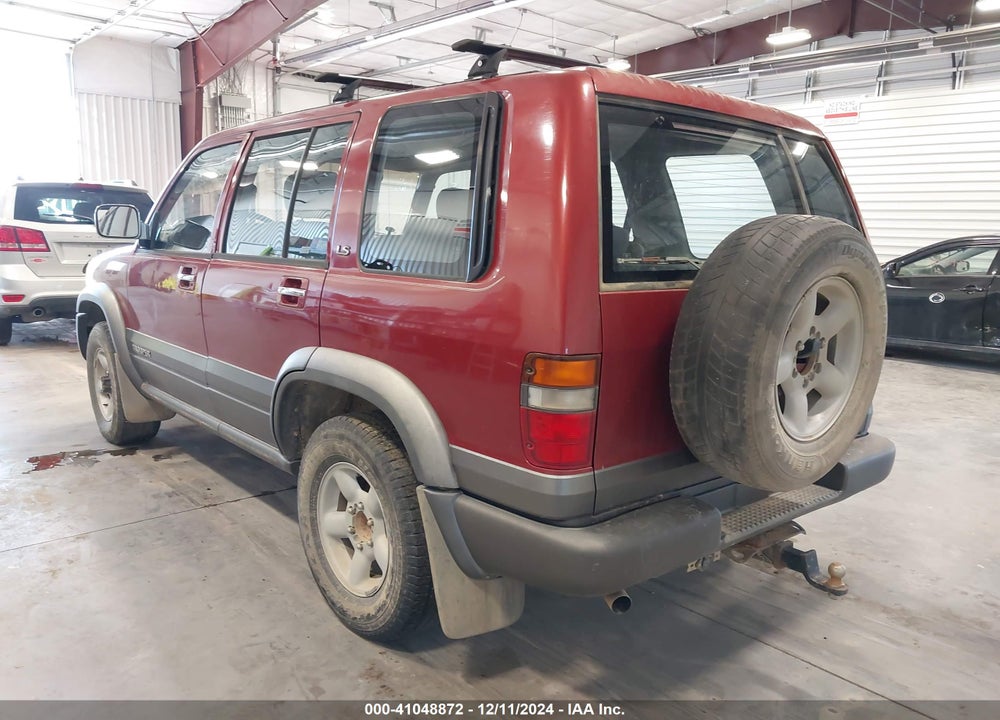 1995 ISUZU TROOPER S VIN: JACDJ58V0S7908470
