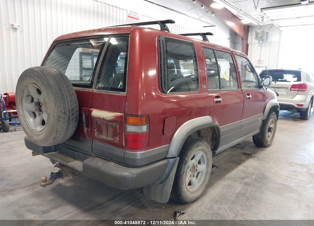 1995 ISUZU TROOPER S VIN: JACDJ58V0S7908470