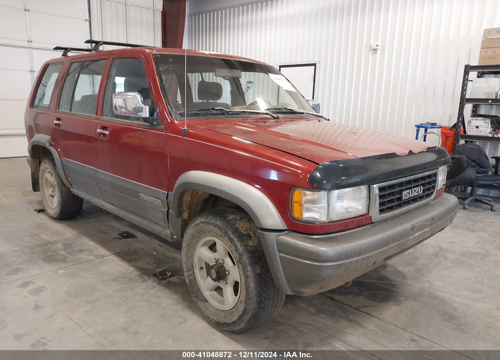 1995 ISUZU TROOPER S VIN: JACDJ58V0S7908470