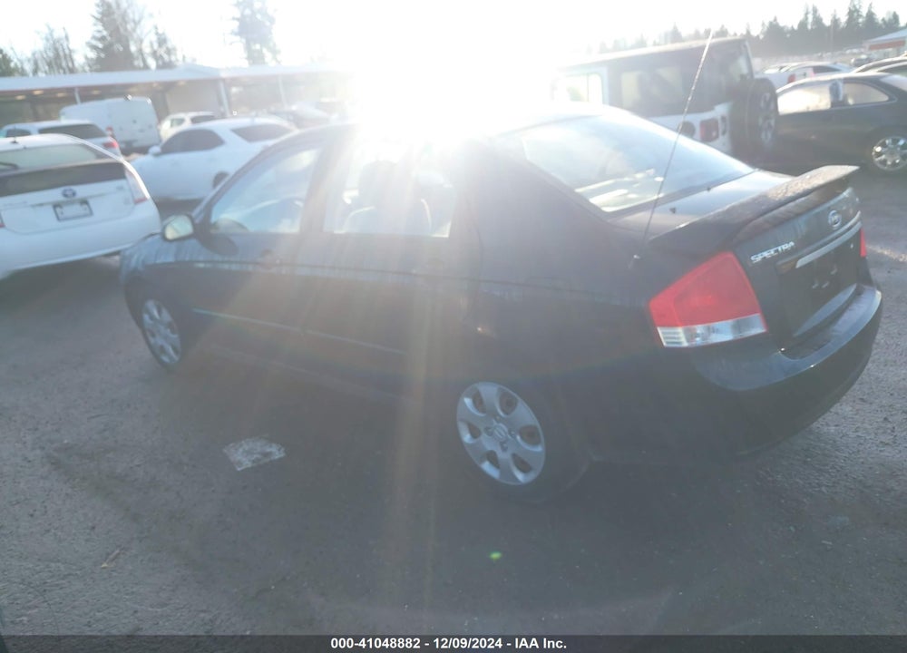 2009 KIA SPECTRA EX VIN: KNAFE221895609525