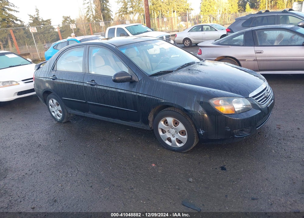 2009 KIA SPECTRA EX VIN: KNAFE221895609525