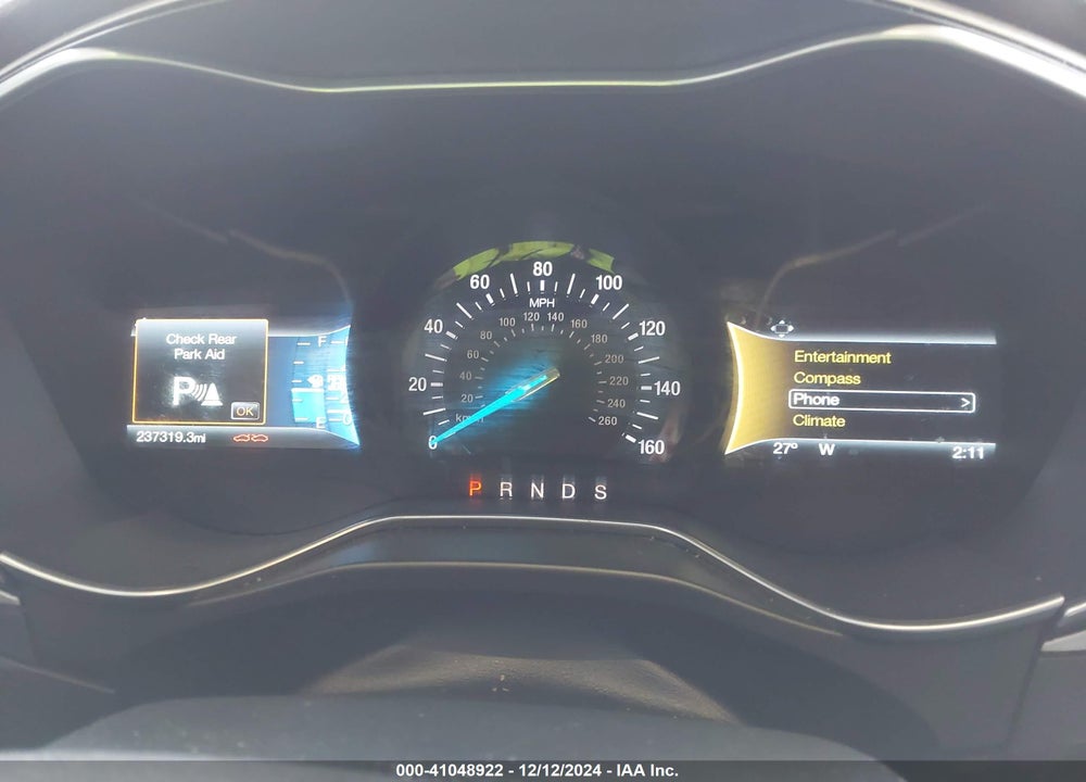 2016 FORD FUSION SE VIN: 3FA6P0H72GR294105