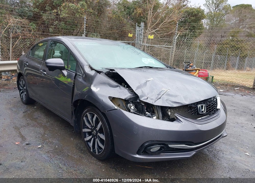 2015 HONDA CIVIC EX-L VIN: 2HGFB2F99FH538739