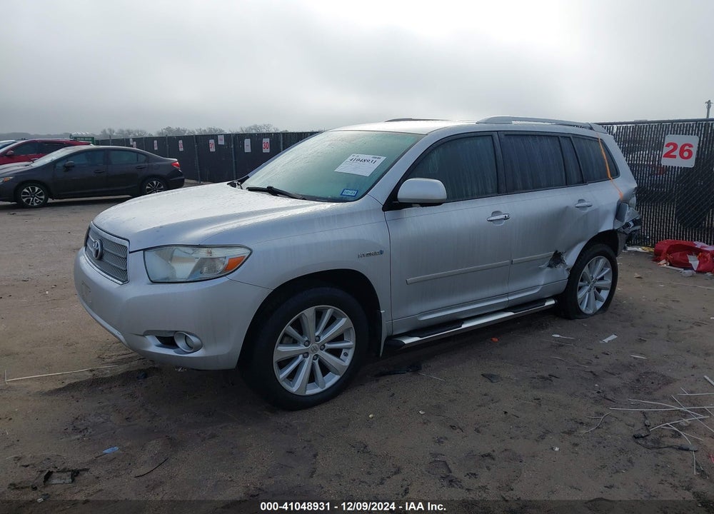 2008 TOYOTA HIGHLANDER HYBRID LIMITED VIN: JTEEW44A882022919