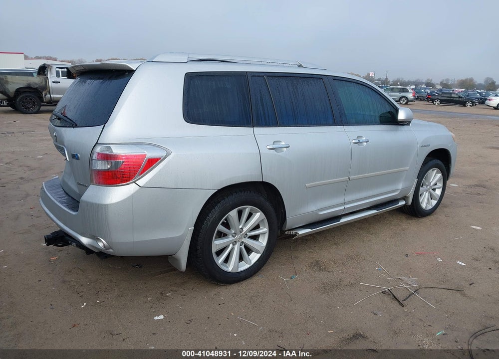 2008 TOYOTA HIGHLANDER HYBRID LIMITED VIN: JTEEW44A882022919