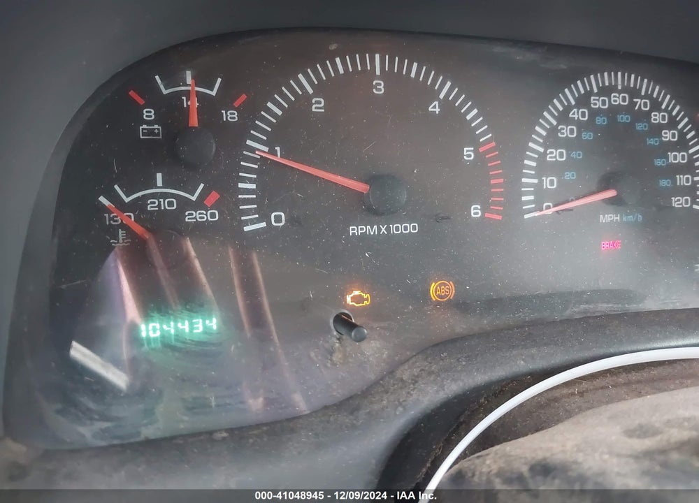 2000 DODGE RAM 1500 ST VIN: 1B7HC16Y2YS513845
