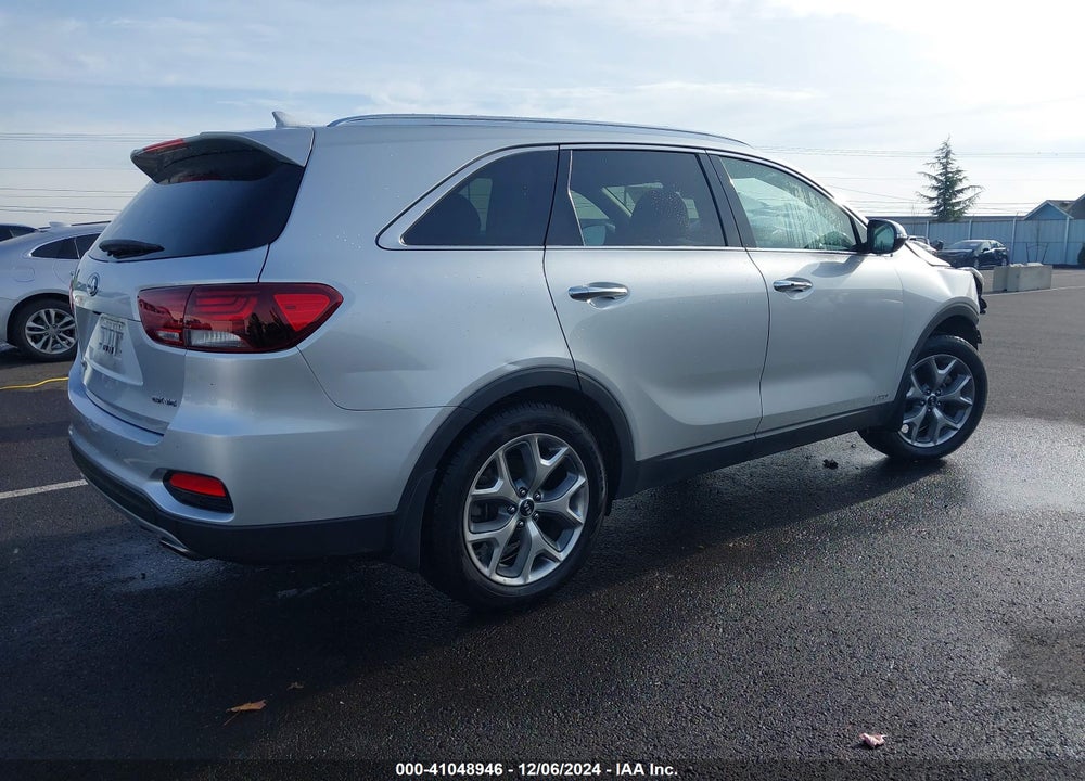 2019 KIA SORENTO 3.3L EX SPORT VIN: 5XYPHDA59KG597560