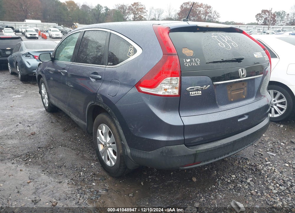 2012 HONDA CR-V EX VIN: 3CZRM3H51CG701797