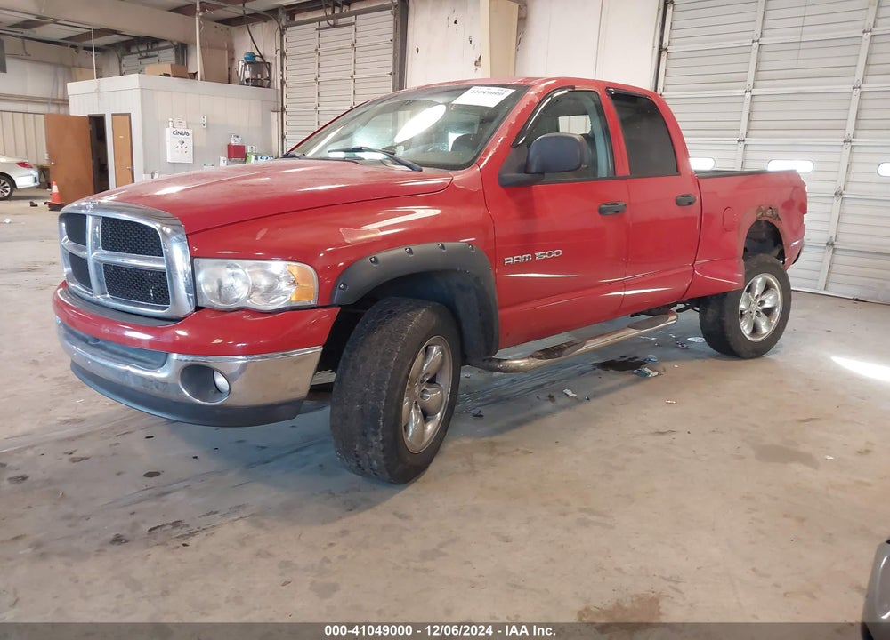 2005 DODGE RAM 1500 SLT/LARAMIE VIN: 1D7HU18N05S361579