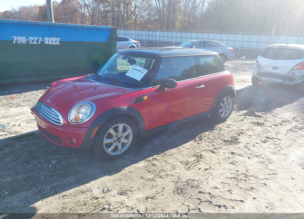 2010 MINI COOPER VIN: WMWMF3C59ATZ65235