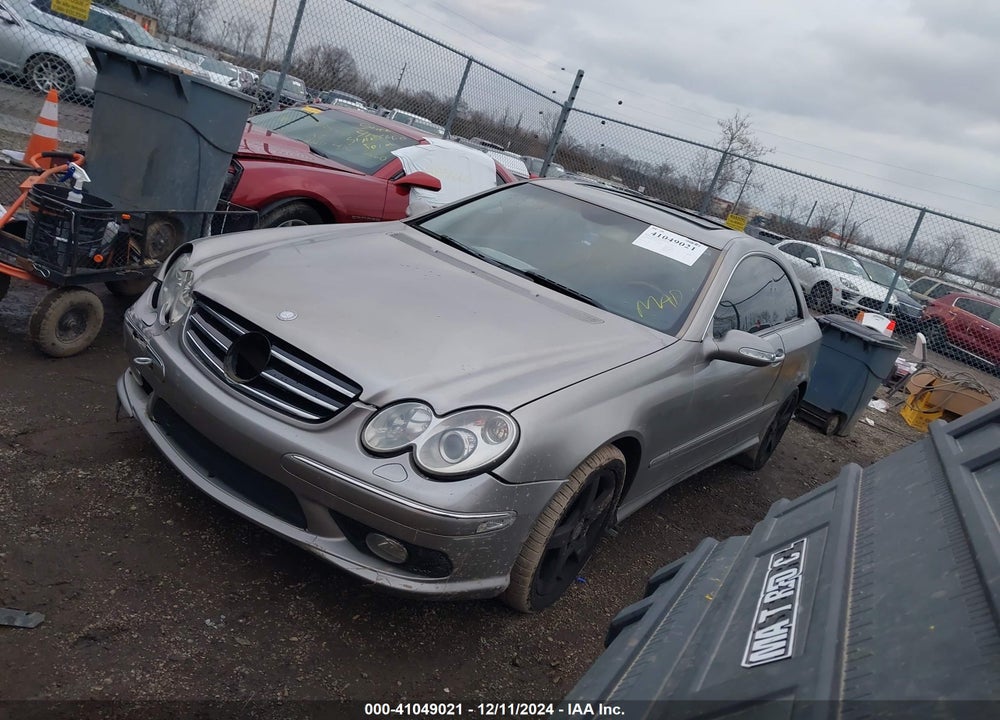 2005 MERCEDES-BENZ CLK 500 VIN: WDBTJ75JX5F150592