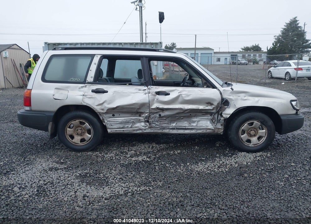 2000 SUBARU FORESTER L VIN: JF1SF6354YH707106