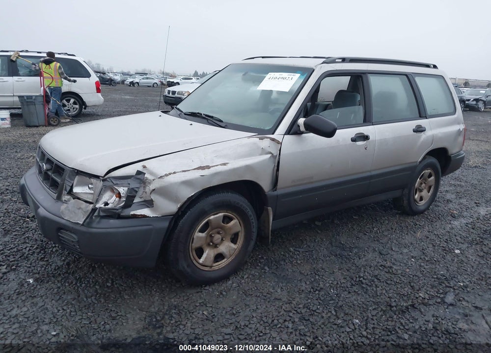 2000 SUBARU FORESTER L VIN: JF1SF6354YH707106