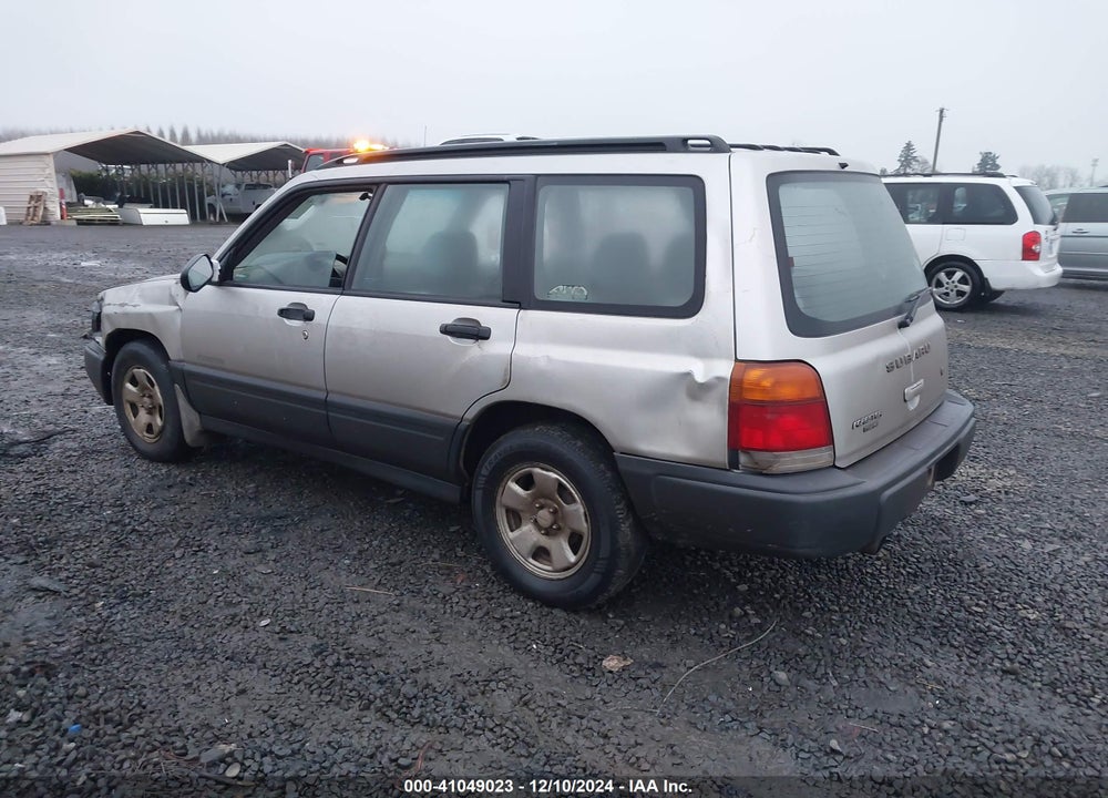 2000 SUBARU FORESTER L VIN: JF1SF6354YH707106