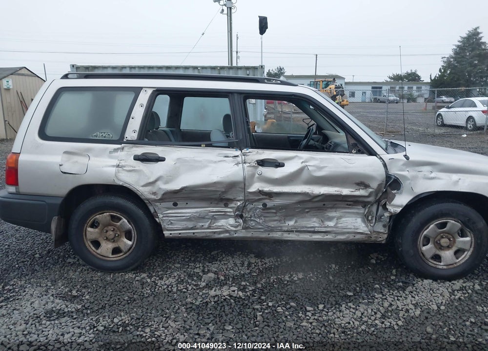 2000 SUBARU FORESTER L VIN: JF1SF6354YH707106