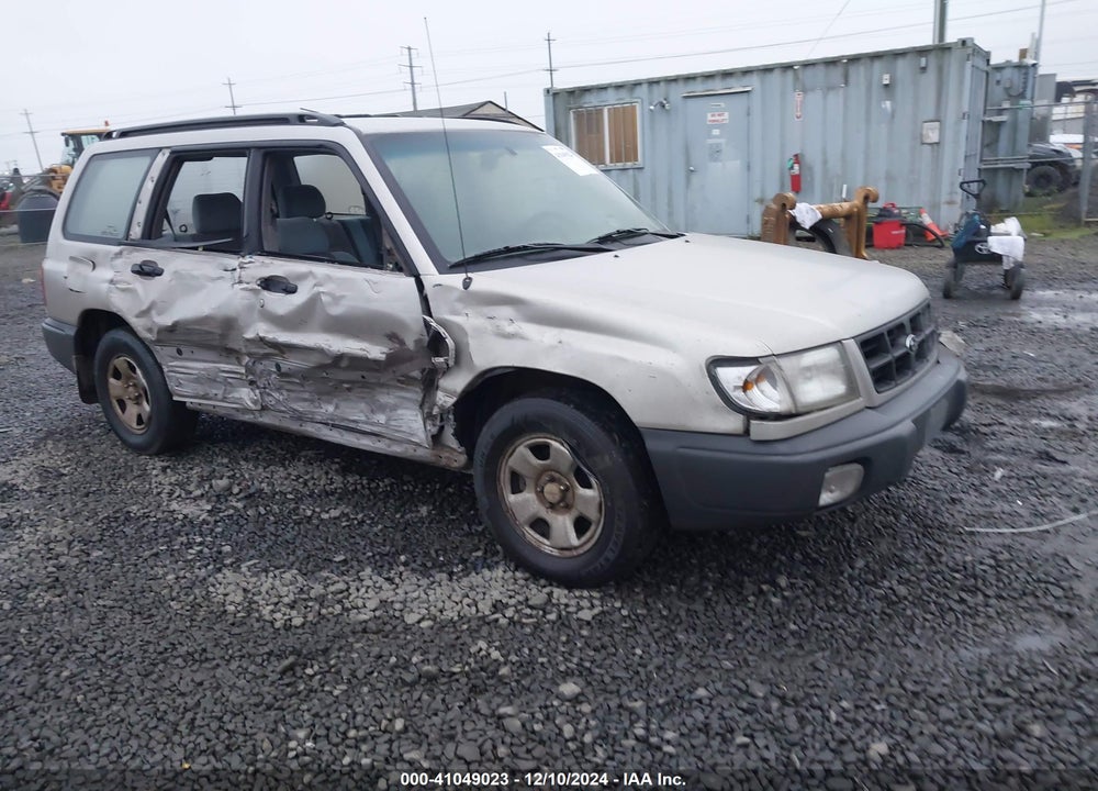 2000 SUBARU FORESTER L VIN: JF1SF6354YH707106