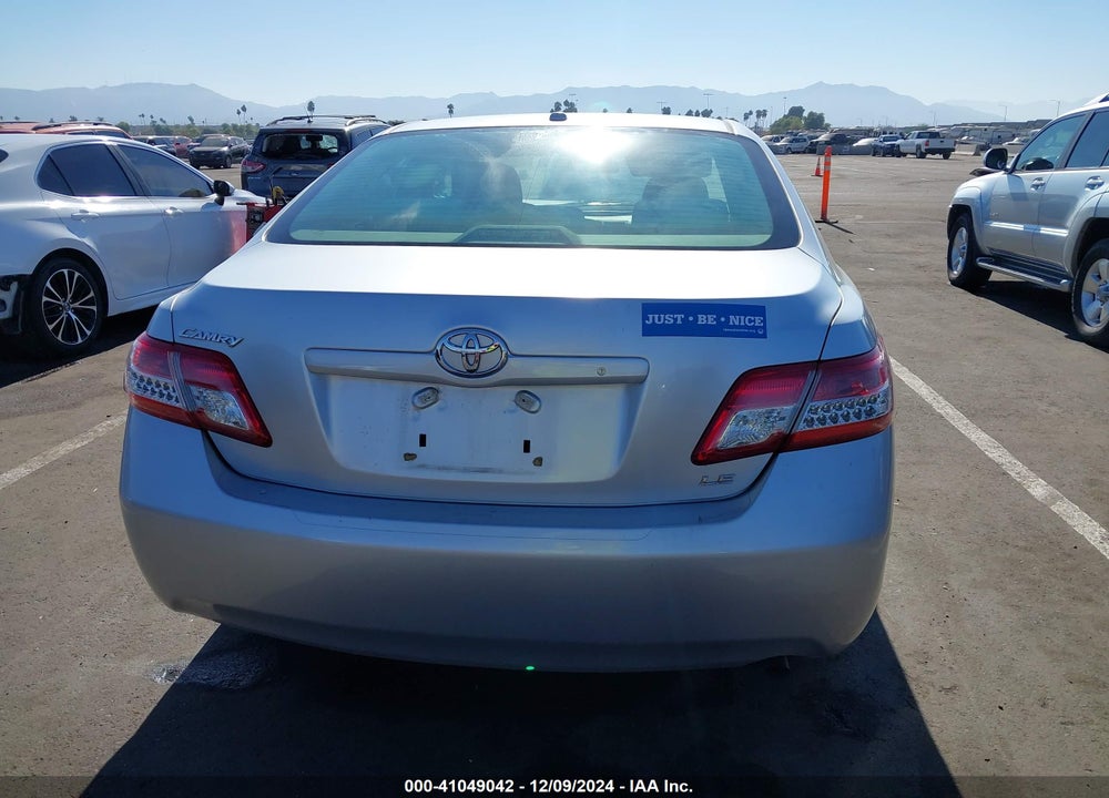 2011 TOYOTA CAMRY LE VIN: 4T1BF3EK4BU227234