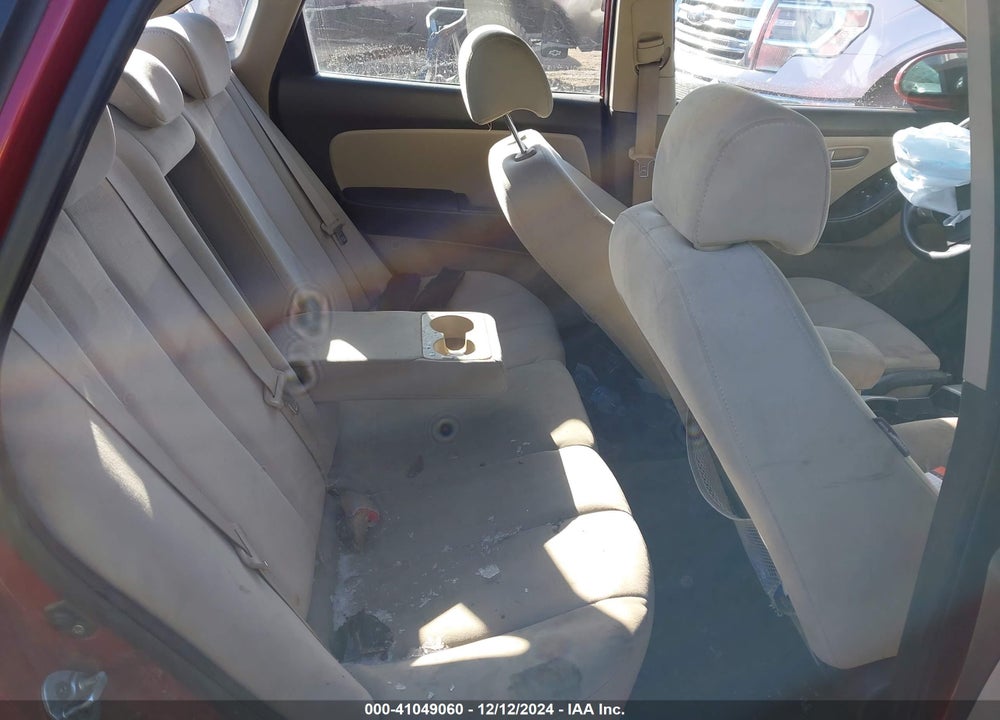 2008 HYUNDAI ELANTRA GLS/SE VIN: KMHDU46D38U520216