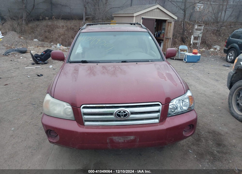 2007 TOYOTA HIGHLANDER V6 VIN: JTEEP21A270211548