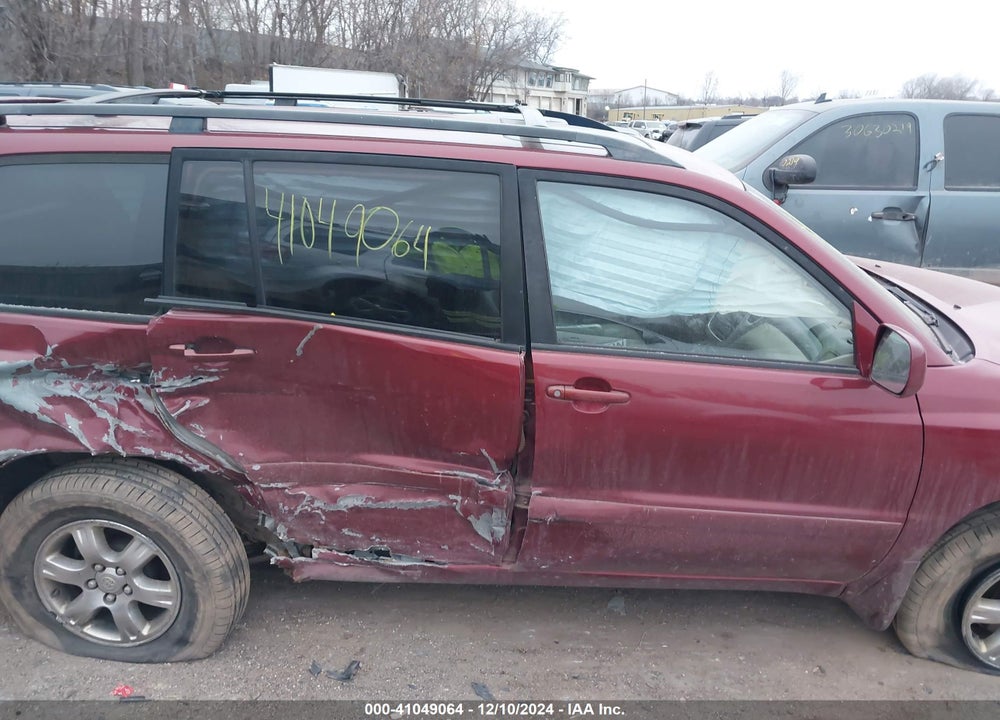 2007 TOYOTA HIGHLANDER V6 VIN: JTEEP21A270211548