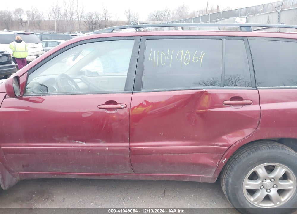 2007 TOYOTA HIGHLANDER V6 VIN: JTEEP21A270211548