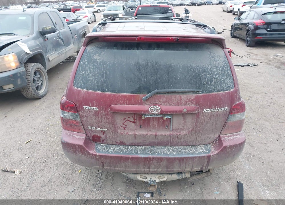 2007 TOYOTA HIGHLANDER V6 VIN: JTEEP21A270211548